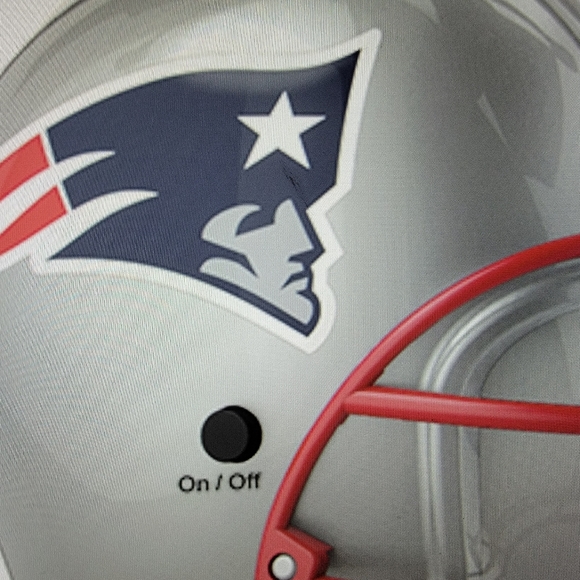 New In Box NFL New England Patriots helmet flyer w remote - Picture 6 of 8